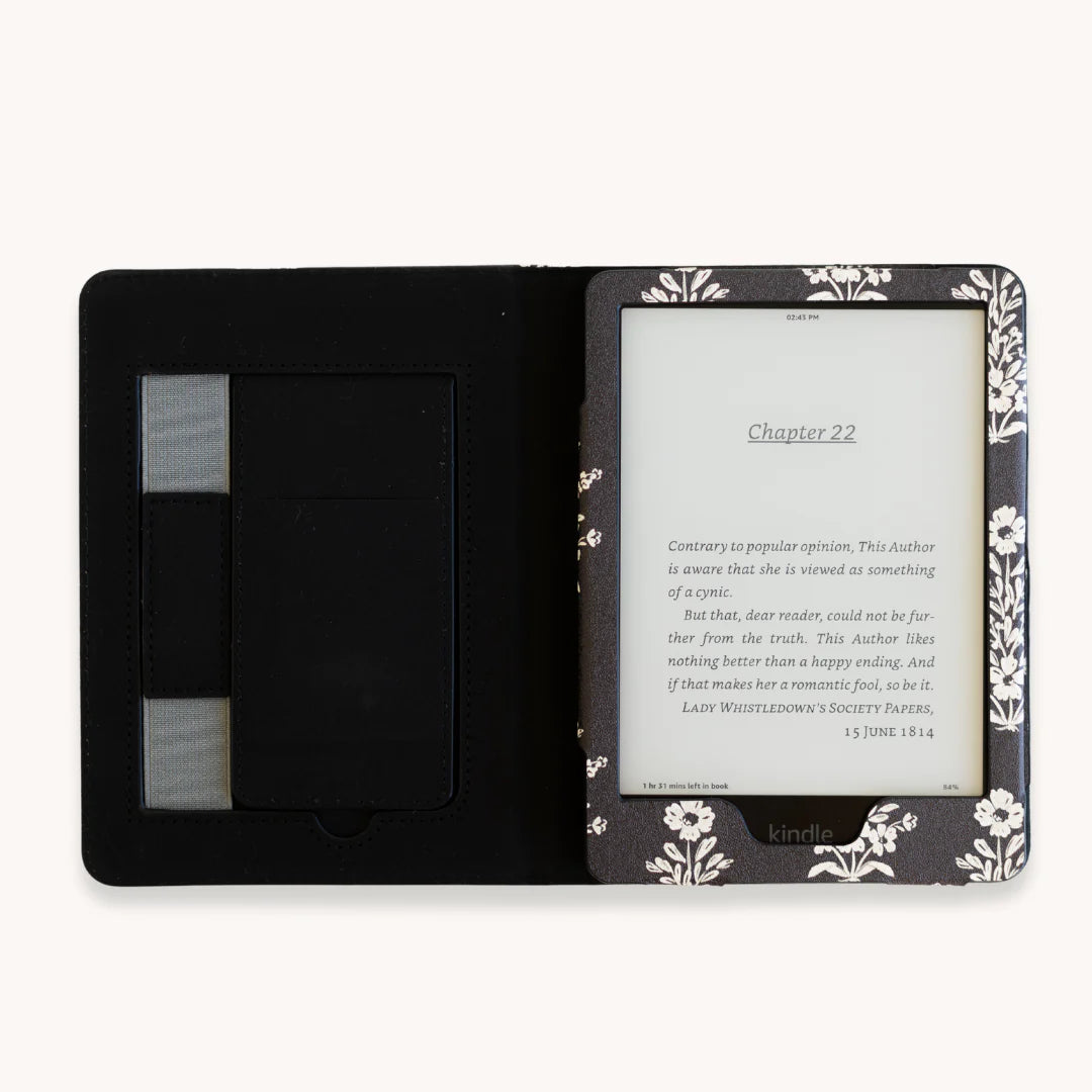 Midnight Damask Kindle Case