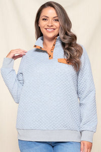 Quinlan Quilted Pullover